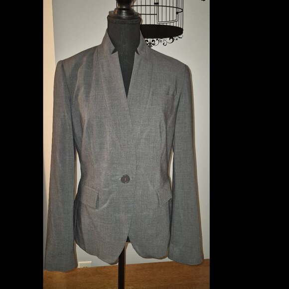 Separate Ways Grey Blazer (8) - Picture 1 of 8